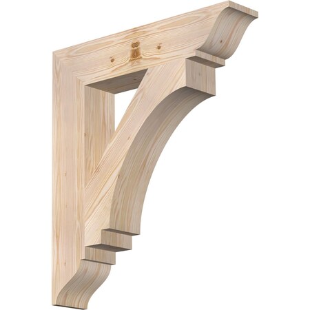 Ekena Millwork Imperial Traditional Smooth Bracket, Douglas Fir, 5 1/2"W x 28"D x 32"H BKT06X28X32IMP01SDF